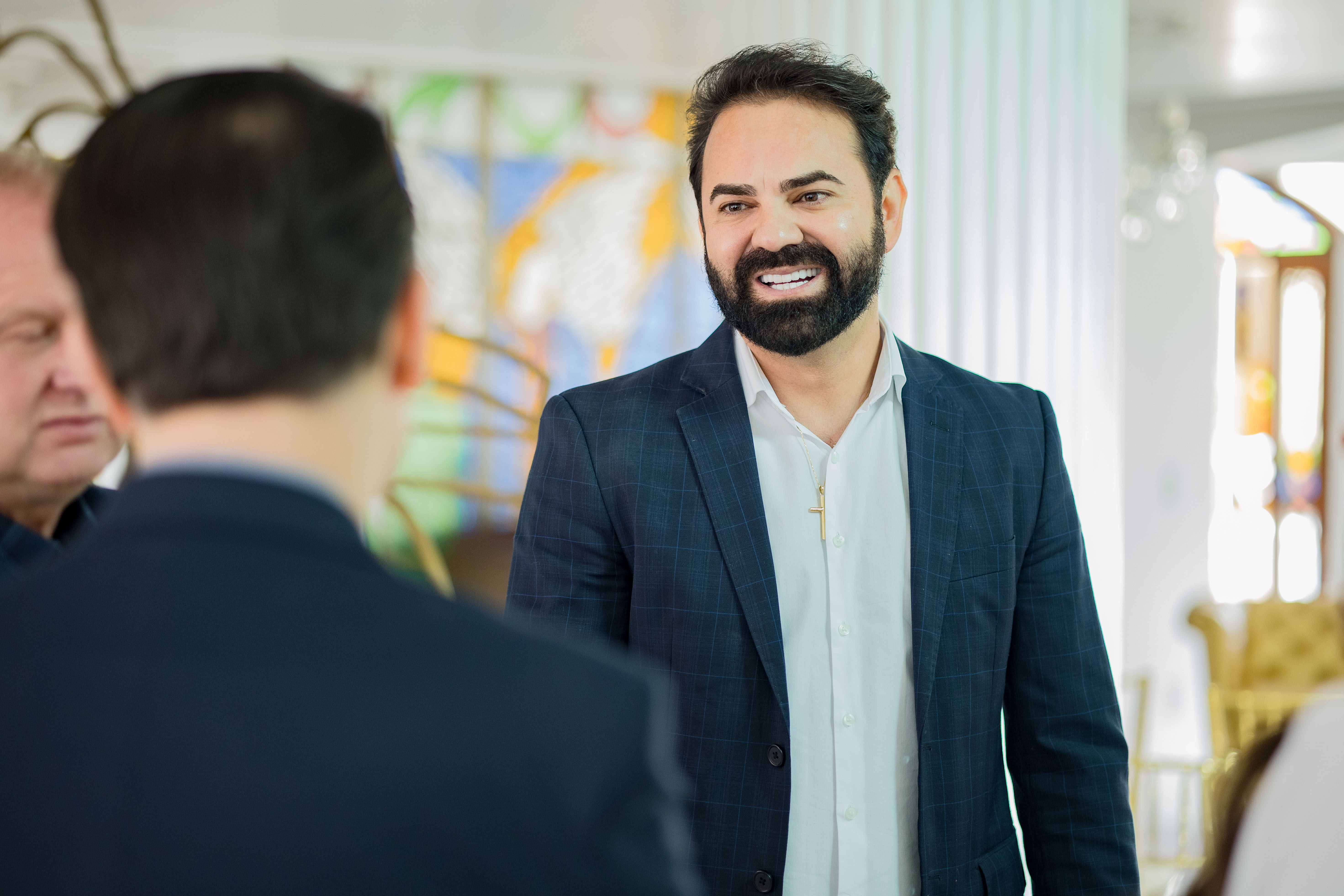 Liderança no encontro